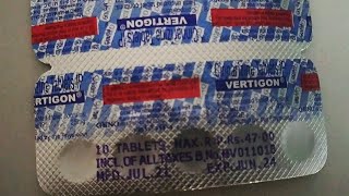 Vertigon tablet  vertigon tablet kis kaam aati hai vertigon tablet 25 mg dizziness amp Vertigo [upl. by Airdnaxela126]