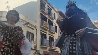 Corpus Sitges 2023 Sortida dels Gegants a la vigília [upl. by Uriisa511]