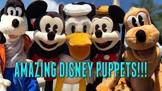 The AMAZING Disney Puppets From Folkmanis Playing With Them In Orlando [upl. by Esilehs]