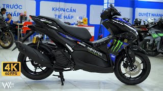 Yamaha NVX 155 2024 ABS VVA Monster Engery  Aerox 155 Monster Energy  Walkaround [upl. by Raimes]