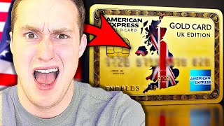 225 AMEX GOLD CARD UK EDITION Better Than US Version [upl. by Gustav183]