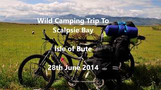 Wild Camping At Scalpsie Bay June 2014 [upl. by Hege]