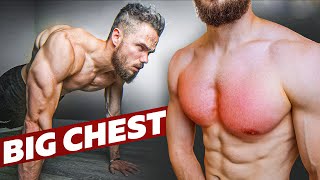 The Only Chest Workout You Need  BIG CHEST At Home [upl. by Kempe]