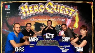 Lets Play Original HeroQuest  Board Game Play Through [upl. by Stephania567]