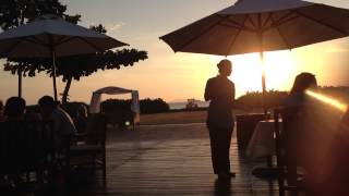 Banyan Tree Sanya sunset ceremony [upl. by Olenta635]