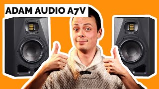 ADAM Audio A7V  SUPER enceintes de MONITORING pour le HOME STUDIO [upl. by Georges124]