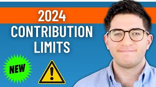 New 2024 Contribution Limits Released by the IRS 401k 403b IRA and HSA [upl. by Areyk]