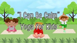 Calming Affirmations Yoga for Kids Mindfulness Brain Break with the EQ Kids Crew [upl. by Eynttirb405]