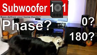 Subwoofer Phase Setting Which is best 0 180 Subwoofer Setup Tip [upl. by Bradney254]