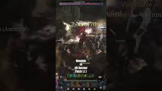 Mendeln Summon Necro vs 115 Butcher diablo4 diabloiv skulm ladder necromancer [upl. by Adnahcal426]