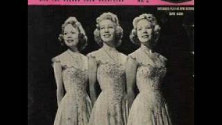 The Beverley Sisters  I Dreamed  1957 [upl. by Saihtam339]