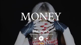 MONEY  LISA Lyrics Terjemahan Drop some MONEY dropping all my MONEY [upl. by Nojram603]