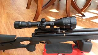 Hatsan Nova QE Air Rifle 25 cal Review [upl. by Danyette]