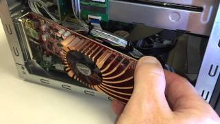 How to install the VisonTek 7750 4K UHD GPU card into a Supermicro SuperServer 5028DTN4T Minitower [upl. by Menides]