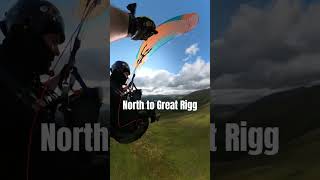 Lord Crag  Heron Pike paragliding in Grasmere [upl. by Gregg889]