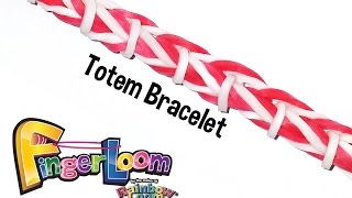 Finger Loom™ Totem Bracelet by Rainbow Loom [upl. by Ocihc]