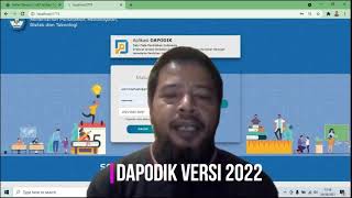 DAPODIK VERSI 2022  PART 1 INSTALASI DAPODIK VERSI 2022 amp REGISTRASI ONLINE [upl. by Annayt]