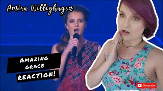 AMIRA WILLIGHAGEN  Amazing Grace Live in Concert  METAL HEAD REACTS [upl. by Nnairb417]