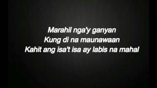 Daryl Ong  Mabuti pa Lyrics HD [upl. by Ahseki]