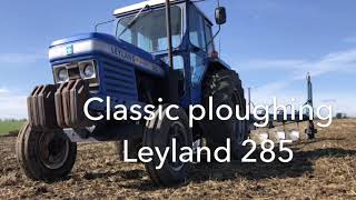 Leyland 285 synchro ploughing [upl. by Nahsab]