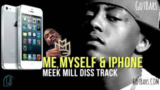 Cassidy  Me Myself iPhone Meek Mill Diss Track Lyrics [upl. by Anawaj]