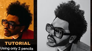 How to draw The Weeknd  After Hours  Step by Step Drawing Tutorial  YouCanDraw [upl. by Tarkany]