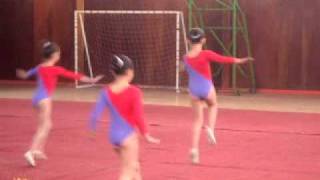 gimnacia ritmica manos libres niñas de 6 a 8 años [upl. by Nidla]