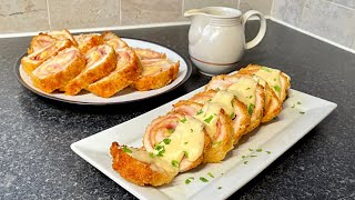 Chicken Cordon Bleu with Creamy Cheese Sauce [upl. by Coveney]