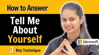 Tell Me About Yourself  How to Introduce Yourself in Interviews Best Answer [upl. by Gerge452]