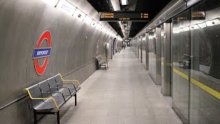 London Underground Jubilee Line London Bridge To Bermondsey 2014 [upl. by Ayotl202]