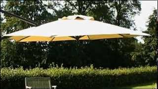 Cantilever Garden Parasol  Easy to Use with Intsant Shade [upl. by Hartnett]