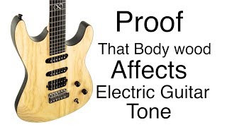 PROOF  Wood Affects Electric Guitar Tone  Chapman quotSpecial Runquot Swamp Ash ML1 [upl. by Dahle]