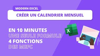 Créer un calendrier mensuel en 10 minutes [upl. by Conn385]