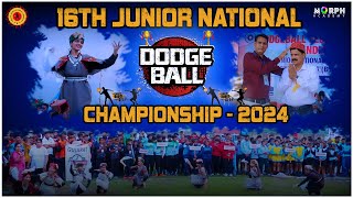 16th Junior National Dodgeball Championship  2024 Himanchal Pradesh Sundernagar 175019 dodgeball [upl. by Anoerb]