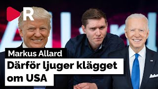 Markus Allard Det är inte retoriken som sliter sönder USA [upl. by Nerrat]