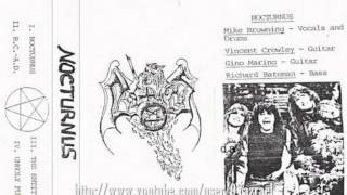 Nocturnus  Nocturnus RARE Full First Demo 87 [upl. by Sonni160]