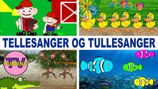 Norske barnesanger  Tellesanger og tullesanger [upl. by Llennehc]