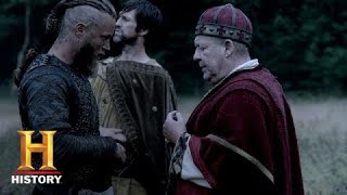 Vikings Ragnar Speaks with King Ecberts Men  History [upl. by Gertie]