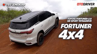 Toyota Fortuner 28 GR Sport Tetradrive 2022  Review Indonesia  OtoDriver [upl. by Ailisab]