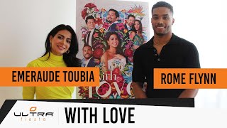 Emeraude Toubia and Rome Flynn talk With Love Season 2 [upl. by Japeth]