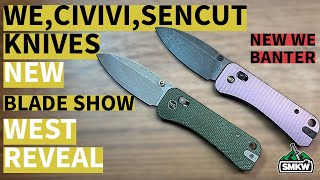 New Knives for WE Civivi amp Sencut at Blade Show West [upl. by Veta]