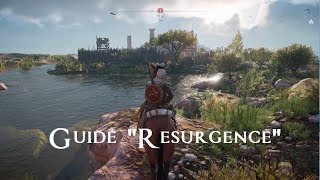 Assassins Creed Origins  Guide Papyrus Résurgence à Cyrène [upl. by Asreht]