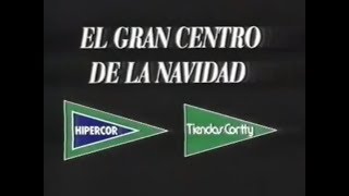 El Gran Centro de La Navidad Anuncio de Hipercor y Tienda Cortty [upl. by Siduhey374]