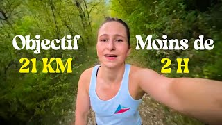 Vlog Semi Marathon entraînement et recettes [upl. by Orren]