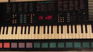 Yamaha PSS780 Sounds [upl. by Wendin]