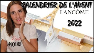 🎅CALENDRIER DE LAVENT 2022  LANCÔME  ⚠SPOILER⚠ [upl. by Meid863]