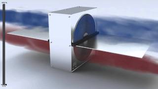 Enervent Heat Exchanger in Action [upl. by Ydissak]