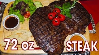 Porterhouse 72oz Steak Challenge in Germany [upl. by Jahn]