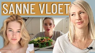 Dietitian Reviews Victoria Secret MODEL Sanne Vloet What I Eat in A Day [upl. by Shelman]