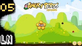 Lets Play Angry Birds Seasons 05  Look at all them eggs [upl. by Rubenstein]